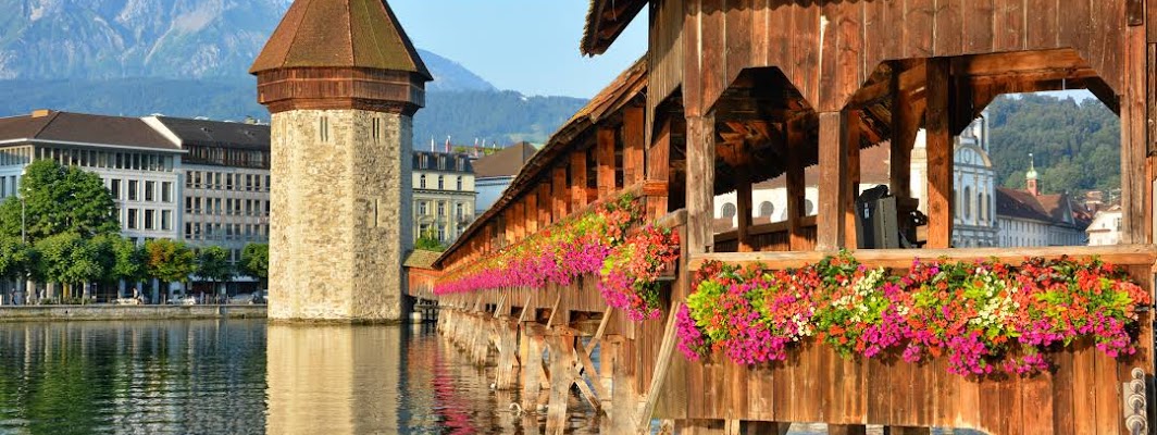  Lucerne City in Switzerland
