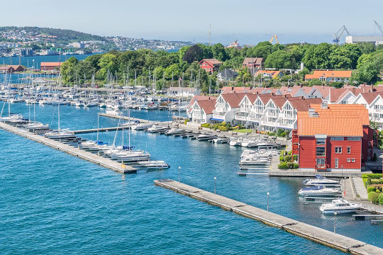Stavanger City in Norway